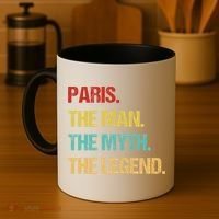 Paris The Man The Myth Coffee Mug thumb 4