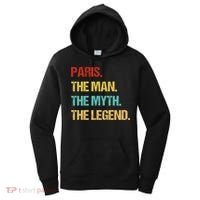 Paris The Man The Myth Women's Hoodie thumb 0