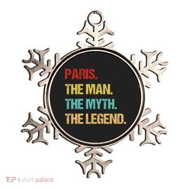 Paris The Man The Myth Ornament