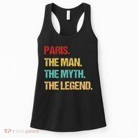 Paris The Man The Myth Women's Tank Top thumb 0
