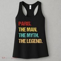Paris The Man The Myth Women's Tank Top thumb 3