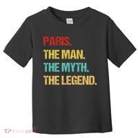 Paris The Man The Myth Toddler T-Shirt thumb 0
