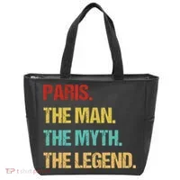 Paris The Man The Myth Tote Bag thumb 0