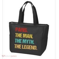 Paris The Man The Myth Tote Bag thumb 3