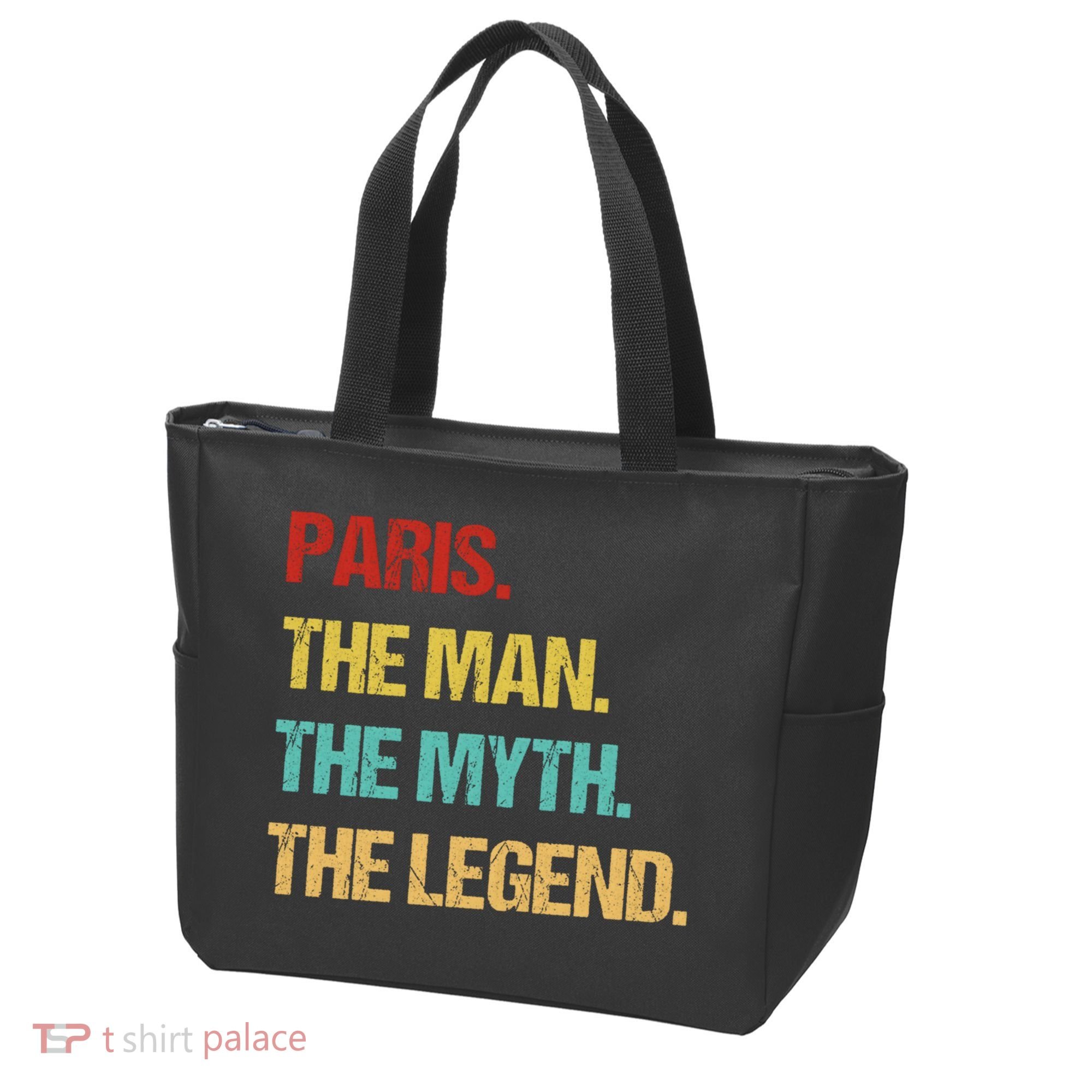Paris The Man The Myth Tote Bag
