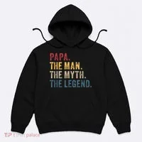 Papa The Man The Myth The Legend Hoodie thumb 0