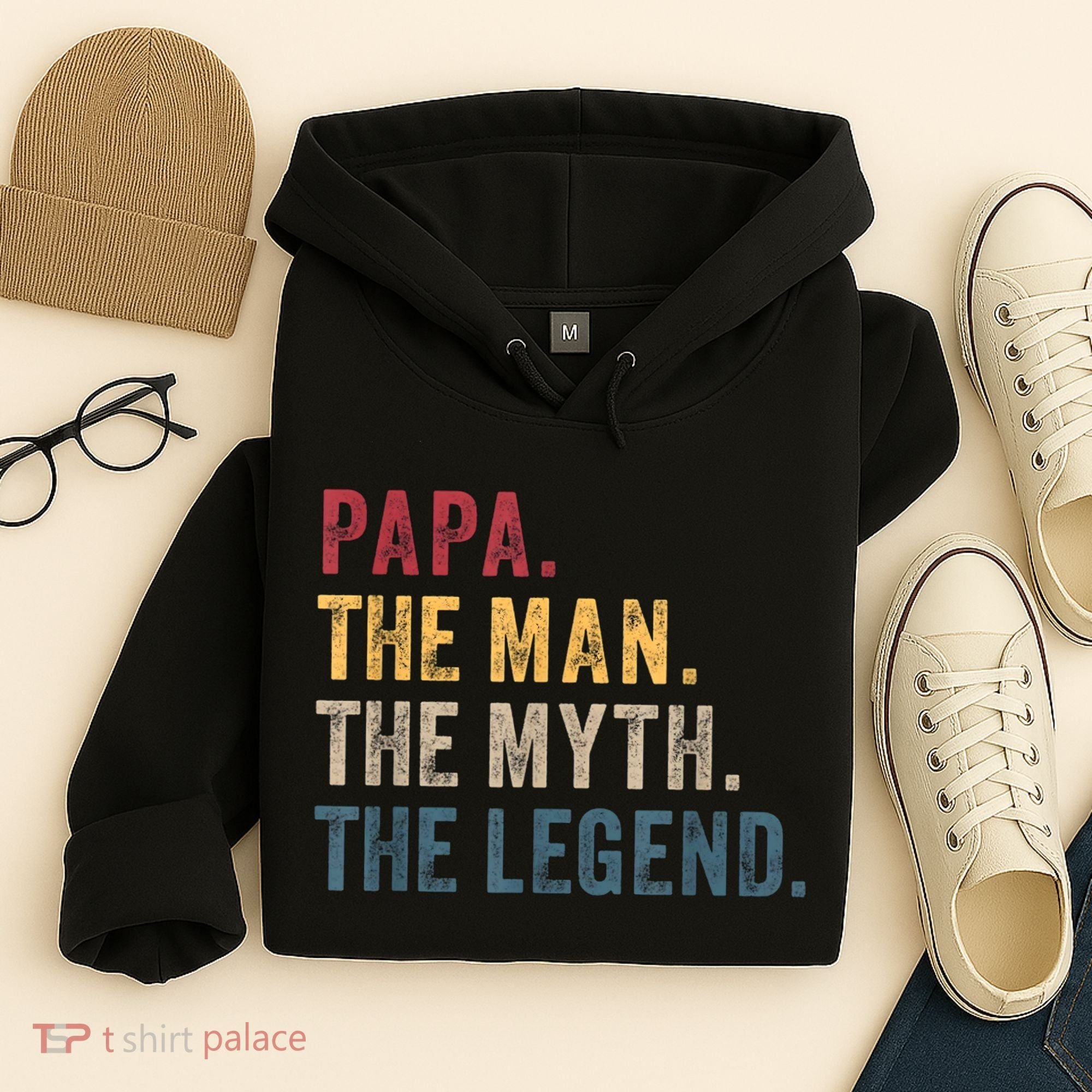 Papa The Man The Myth The Legend Hoodie
