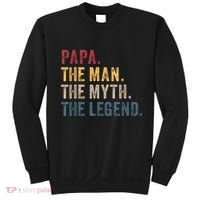 Papa The Man The Myth The Legend Sweatshirt thumb 0