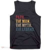 Papa The Man The Myth The Legend Tank Top thumb 0