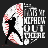 Proud ThatS My Nephew Out There Baseball Aunt Uncle Graphic Beanie thumb 2