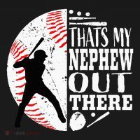 Proud ThatS My Nephew Out There Baseball Aunt Uncle Graphic Women's Tank Top thumb 5