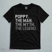 POPPY The Man The Myth The Legend Father's Day Funny T-Shirt thumb 5