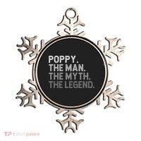POPPY The Man The Myth The Legend Father's Day Funny Ornament thumb 0