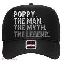 POPPY The Man The Myth The Legend Father's Day Funny Hat thumb 0