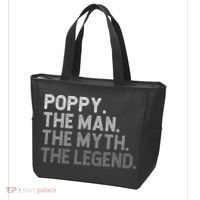 POPPY The Man The Myth The Legend Father's Day Funny Tote Bag thumb 3