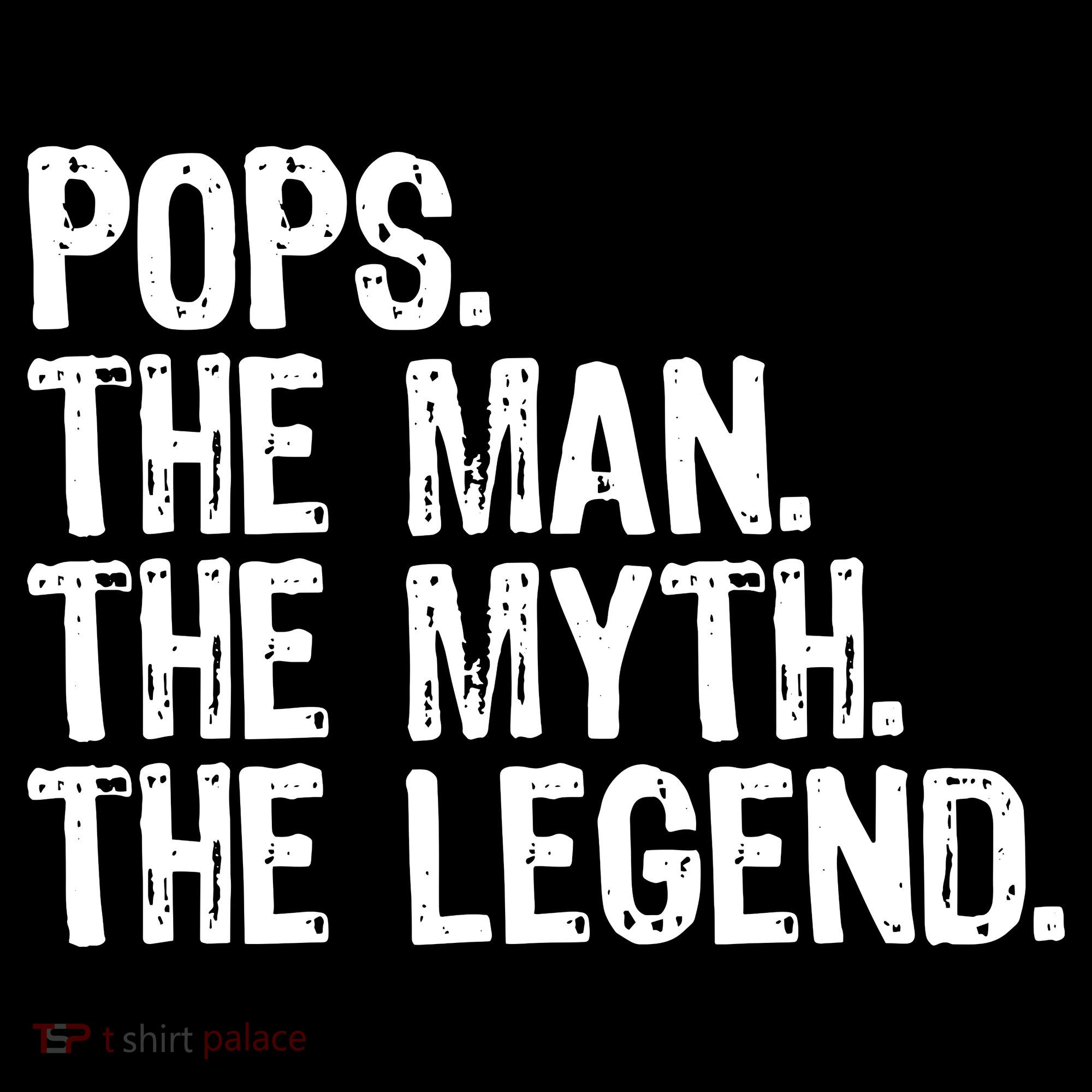 Pops The Man The Myth The Legend Gift Christmas Coffee Mug