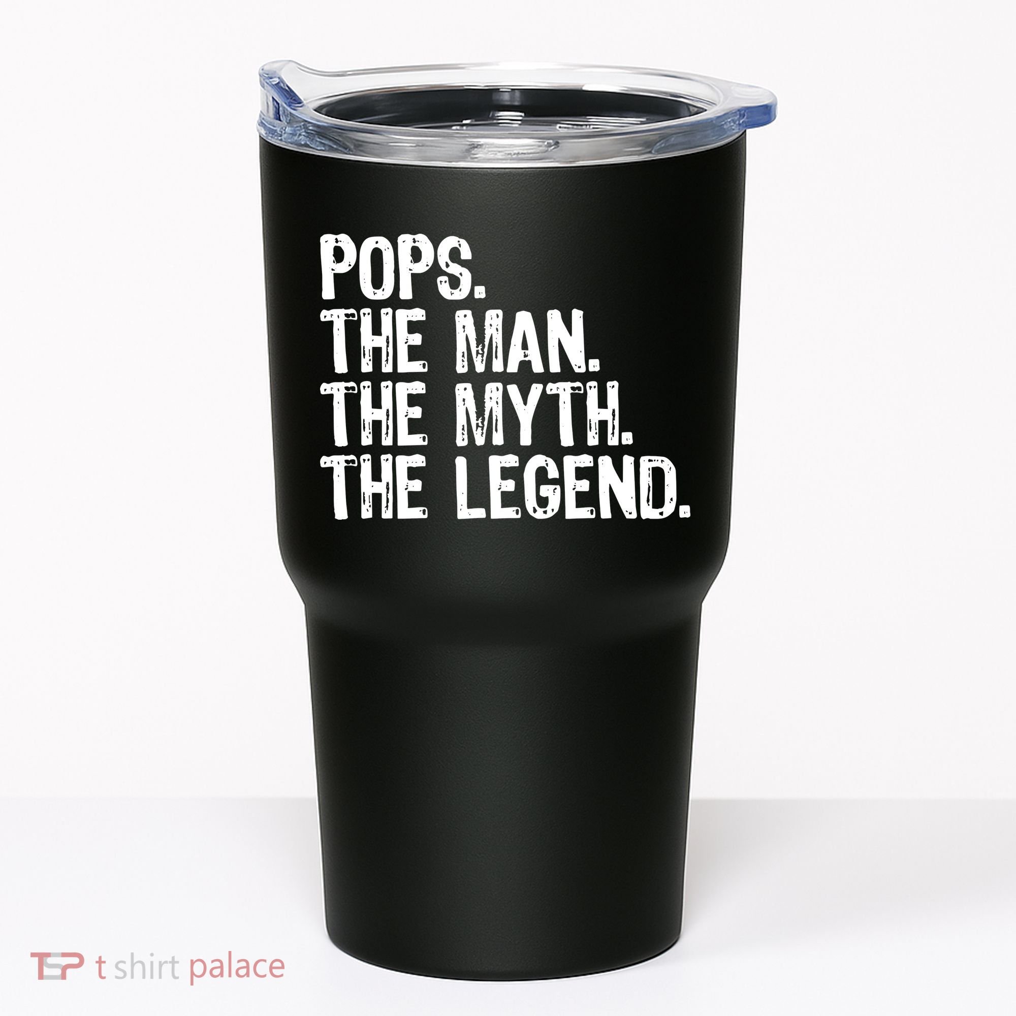 Pops The Man The Myth The Legend Gift Christmas Tumbler
