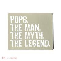 Pops The Man The Myth The Legend Gift Christmas Mousepad thumb 0