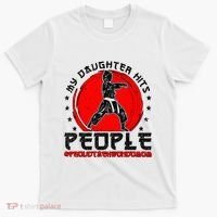 Proud Taekwondo Mom Taekwondo Mama Taekwondo Fighter Mom T-Shirt thumb 0