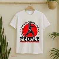 Proud Taekwondo Mom Taekwondo Mama Taekwondo Fighter Mom T-Shirt thumb 2