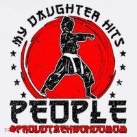Proud Taekwondo Mom Taekwondo Mama Taekwondo Fighter Mom Women's Hoodie thumb 2
