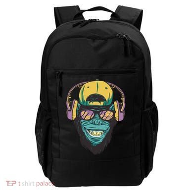 Palm Tree Music Monkey Backpack