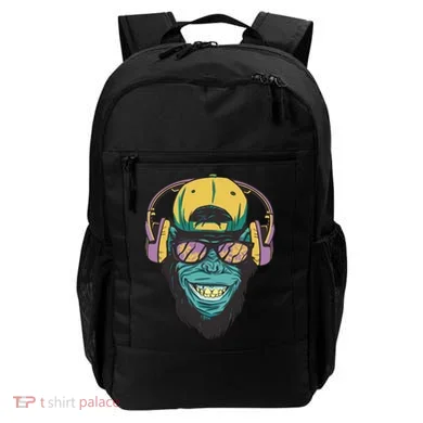 Palm Tree Music Monkey Backpack