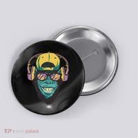 Palm Tree Music Monkey Button thumb 0