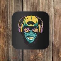Palm Tree Music Monkey Coaster thumb 0