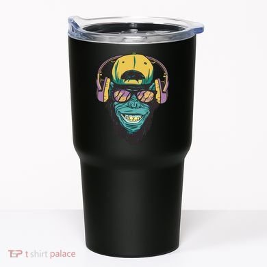 Palm Tree Music Monkey Tumbler