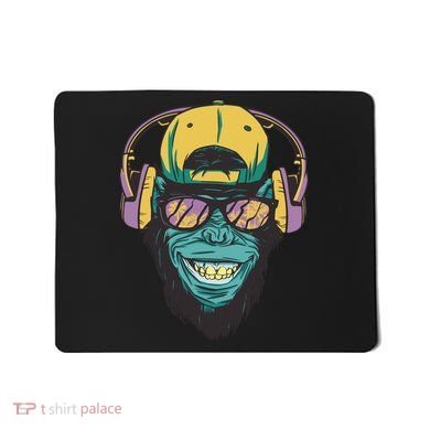 Palm Tree Music Monkey Mousepad