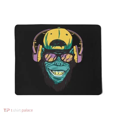 Palm Tree Music Monkey Mousepad