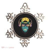 Palm Tree Music Monkey Ornament thumb 0