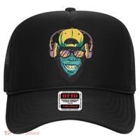 Palm Tree Music Monkey Hat thumb 0