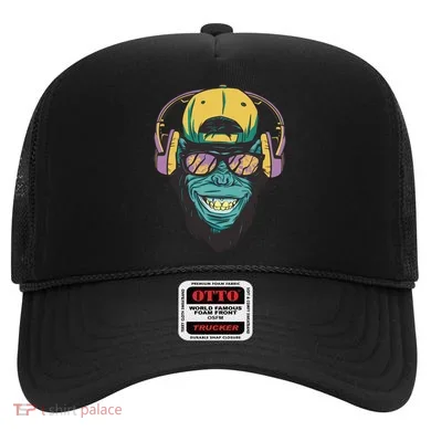 Palm Tree Music Monkey Hat