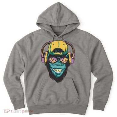 Palm Tree Music Monkey Hoodie