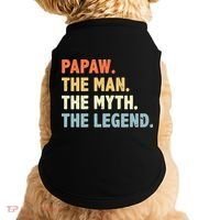 Papaw The Man Myth Legend Father’s Day Gift Doggie Tank thumb 0