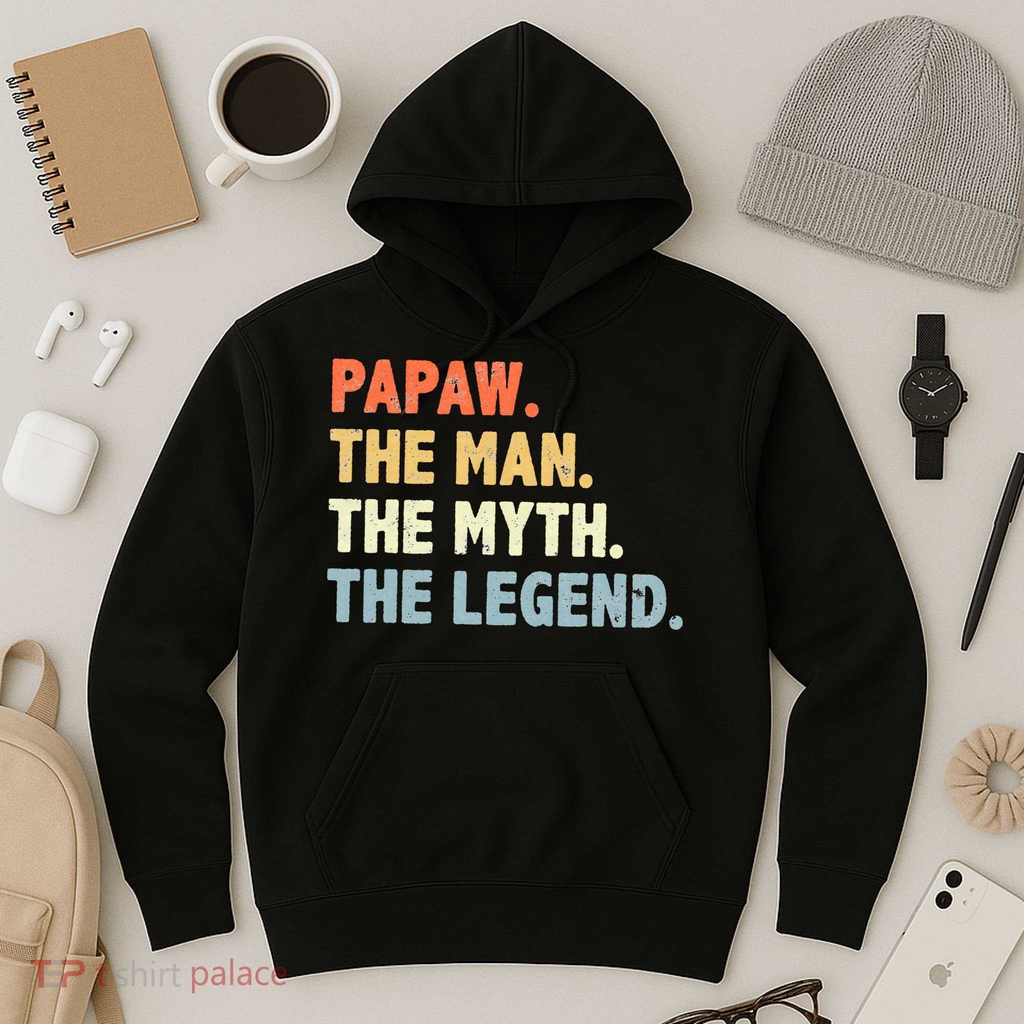 Papaw The Man Myth Legend Father’s Day Gift Hoodie