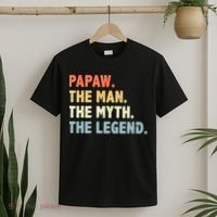 Papaw The Man Myth Legend Father’s Day Gift T-Shirt thumb 2