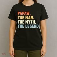 Papaw The Man Myth Legend Father’s Day Gift T-Shirt thumb 4
