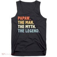 Papaw The Man Myth Legend Father’s Day Gift Tank Top thumb 0