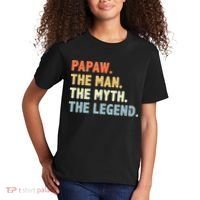 Papaw The Man Myth Legend Father’s Day Gift Kids T-Shirt thumb 2