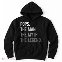 Pops The Man The Myth The Legend Hoodie thumb 0