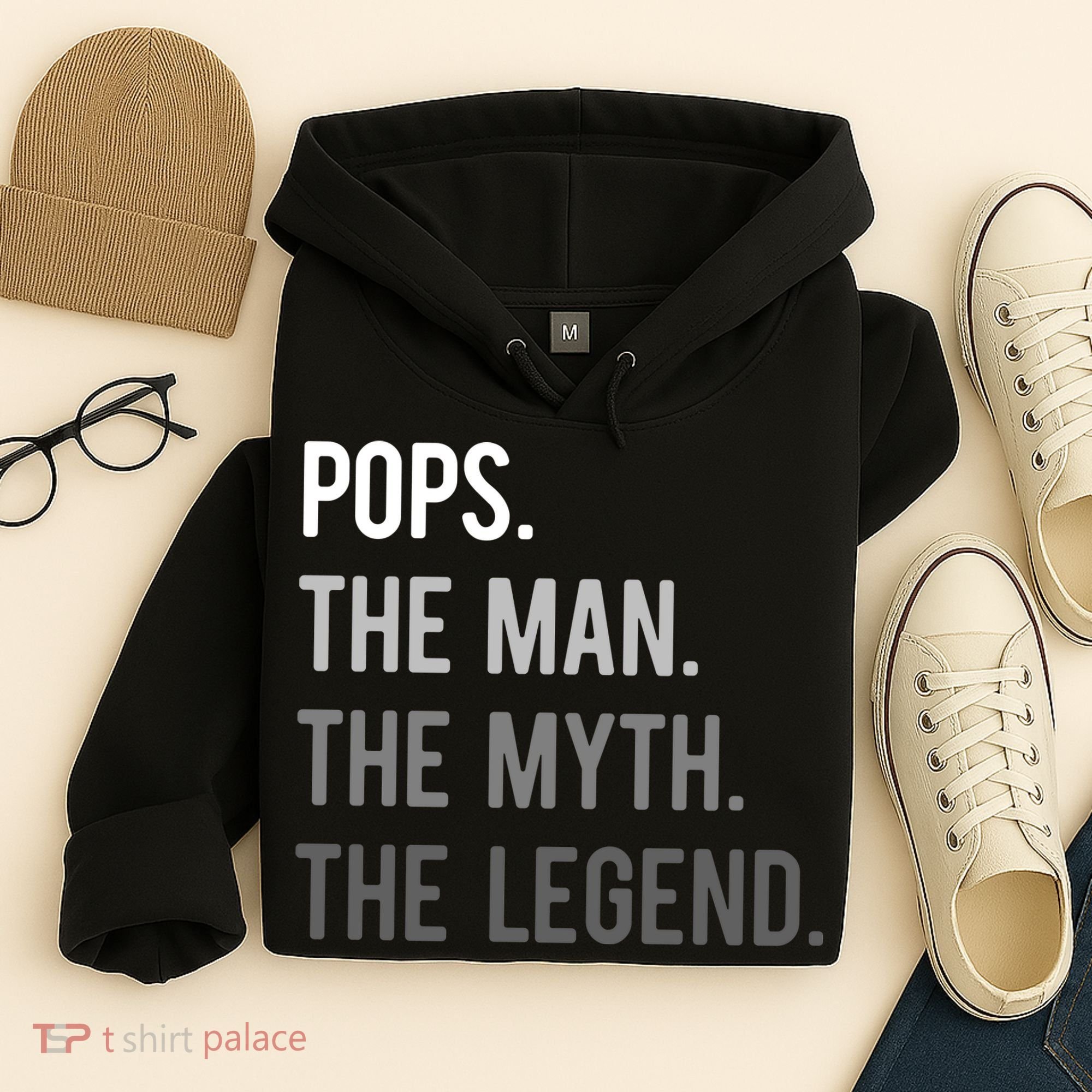 Pops The Man The Myth The Legend Hoodie