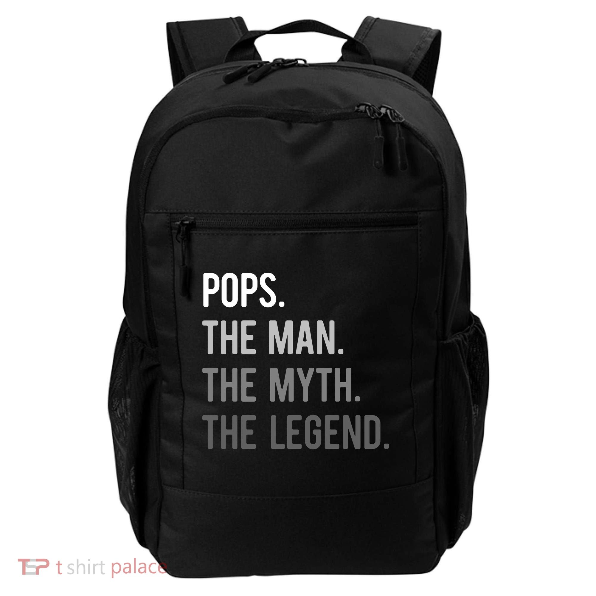 Pops The Man The Myth The Legend Backpack