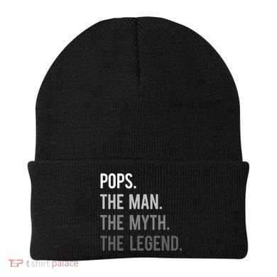 Pops The Man The Myth The Legend Beanie