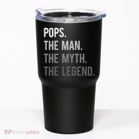 Pops The Man The Myth The Legend Tumbler thumb 0
