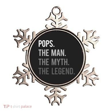 Pops The Man The Myth The Legend Ornament