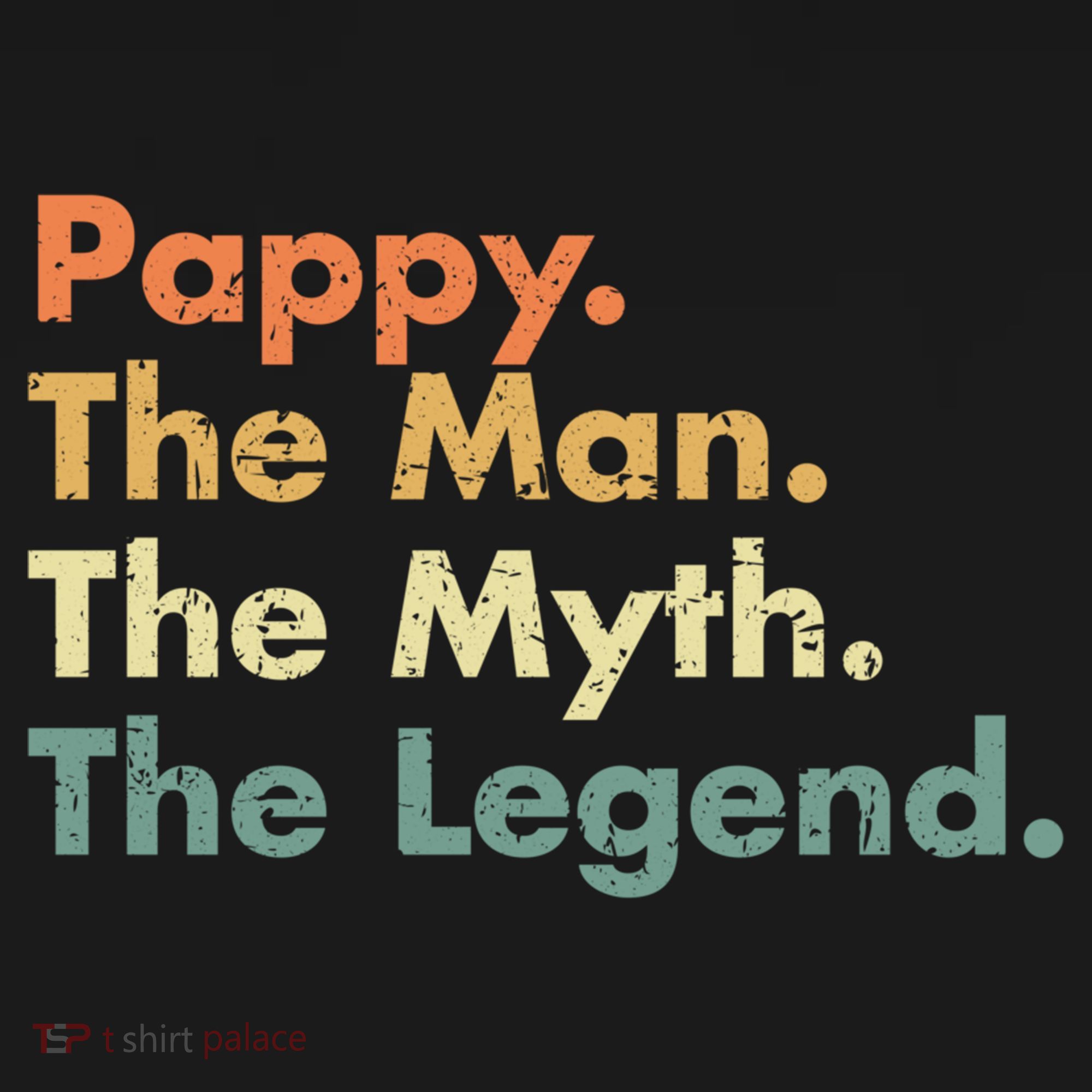 Pappy The Man The Myth The Legend Father Dad Uncle Gift Women's Hoodie