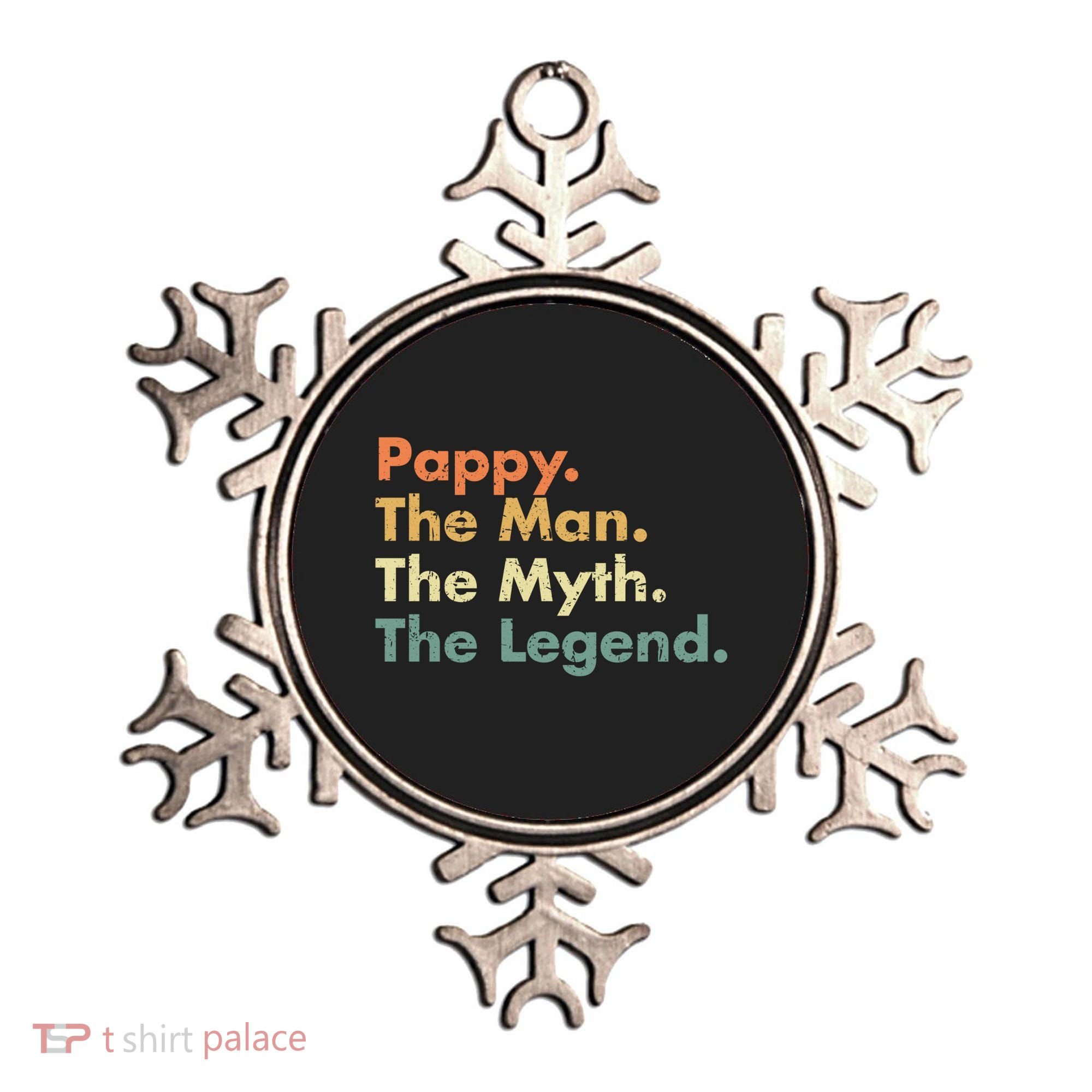 Pappy The Man The Myth The Legend Father Dad Uncle Gift Ornament